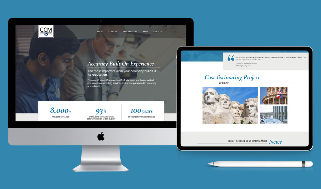 website design and development for construction and engineering firms